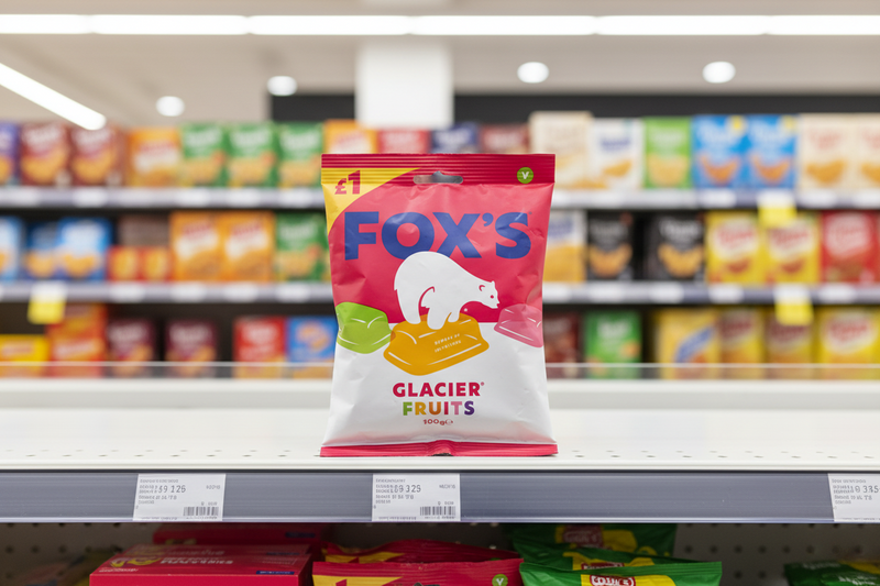 12 x Fox's Glacier Fruits 100G