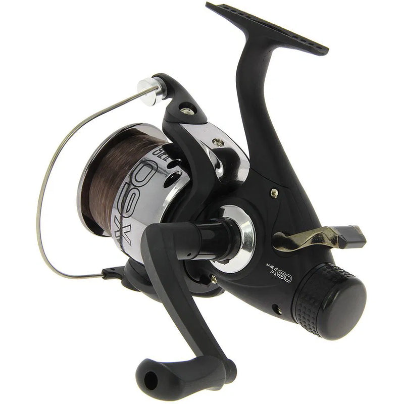 3 x Angling Pursuits Max 60 - 2BB Carp Runner Reel with 10lb Line