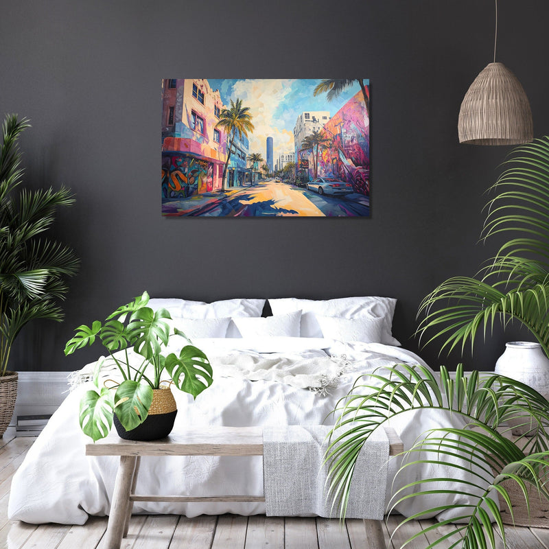 Miami Architectural Canvas