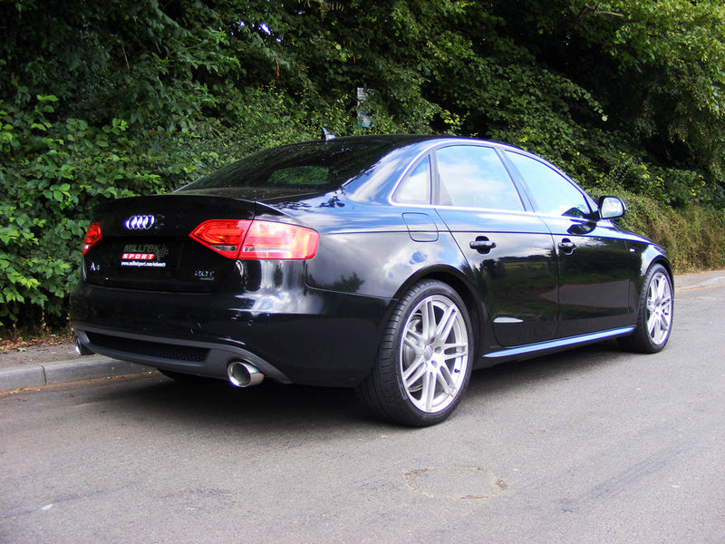 Milltek Sport - Cat Back Exhaust (Multiple Options) Audi A4 B8 2.0TFSI