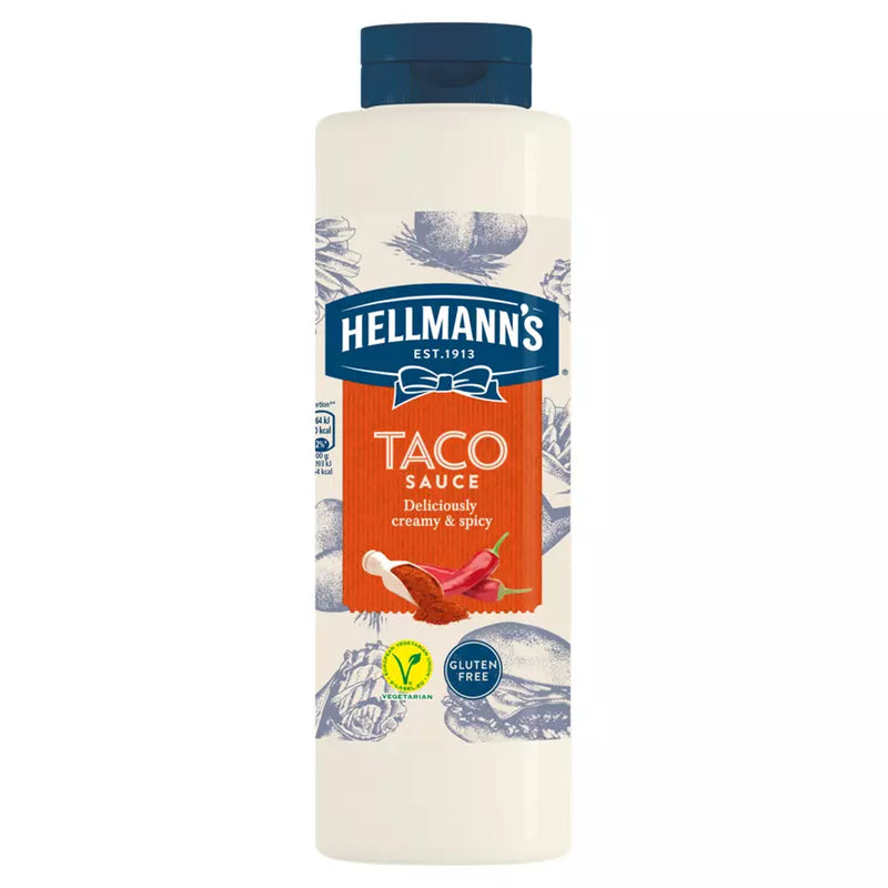 6 x Hellmann's Taco Sauce 876G