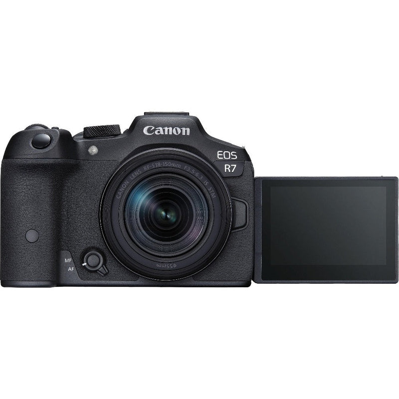 Canon EOS R7 APS-C Mirrorless Camera RF-S 18-150mm Lens Kit - without Mount Adapter