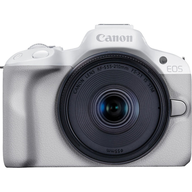 Canon EOS R50 APS-C Mirrorless Camera inc RF-S 18-45mm Lens - White