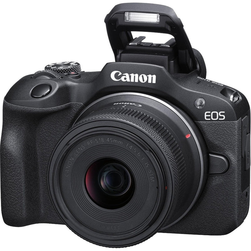 Canon EOS R100 APS-C Mirrorless Camera - Camera & RF-S 18-45mm Lens