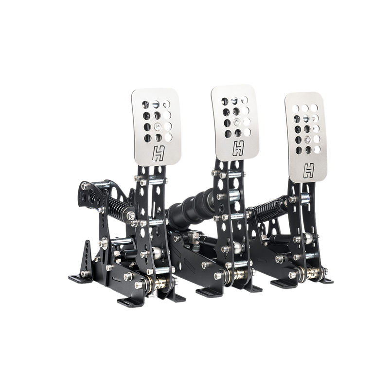 Heusinkveld Sim Pedals Ultimate+ 3-Pedal Set (Black) – Professional Hydraulic Brake, Throttle & Clutch for Elite Sim Racing