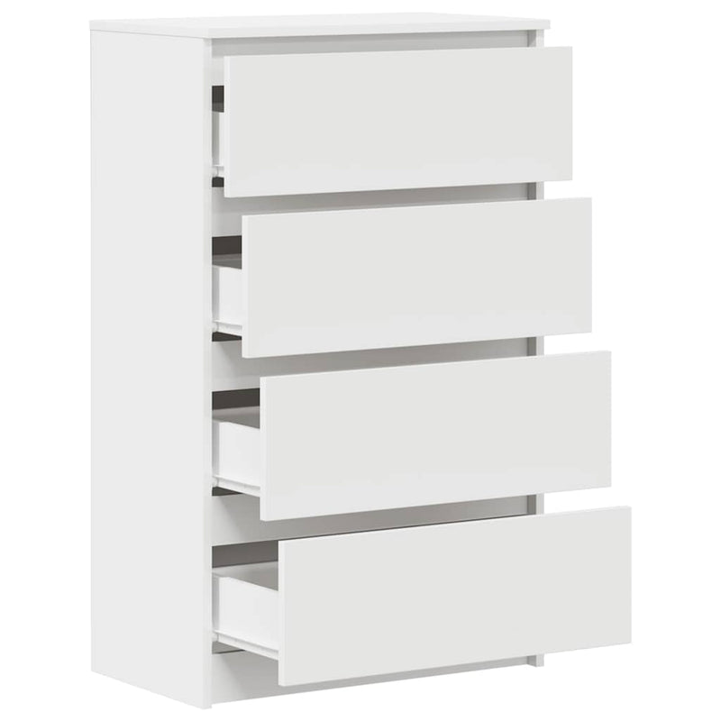 Sideboard White 60x35x98.5 cm Engineered Wood