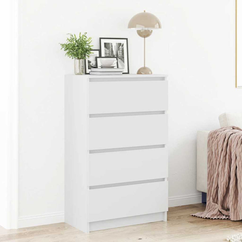 Sideboard White 60x35x98.5 cm Engineered Wood