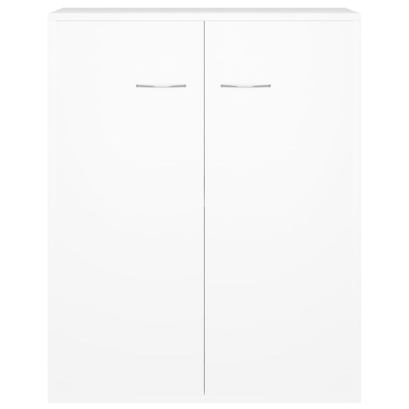 Sideboard White 60x30x75 cm Engineered Wood