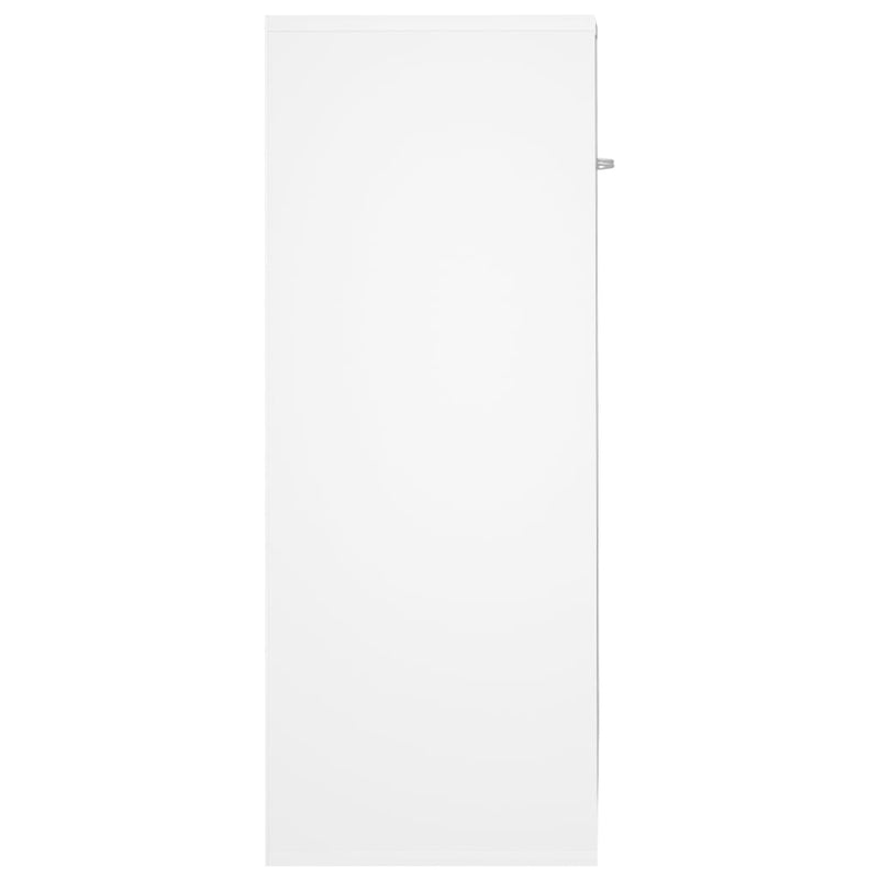 Sideboard White 60x30x75 cm Engineered Wood