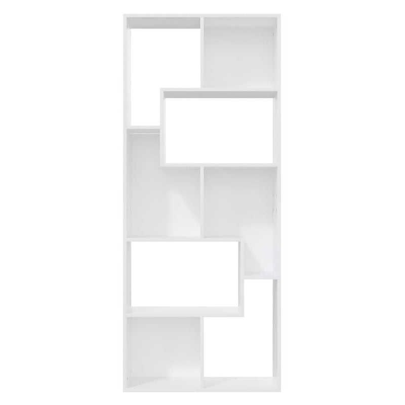 Modern Wooden Tall Open Bookcase Book Storage Cabinet Shelving Storage Display
