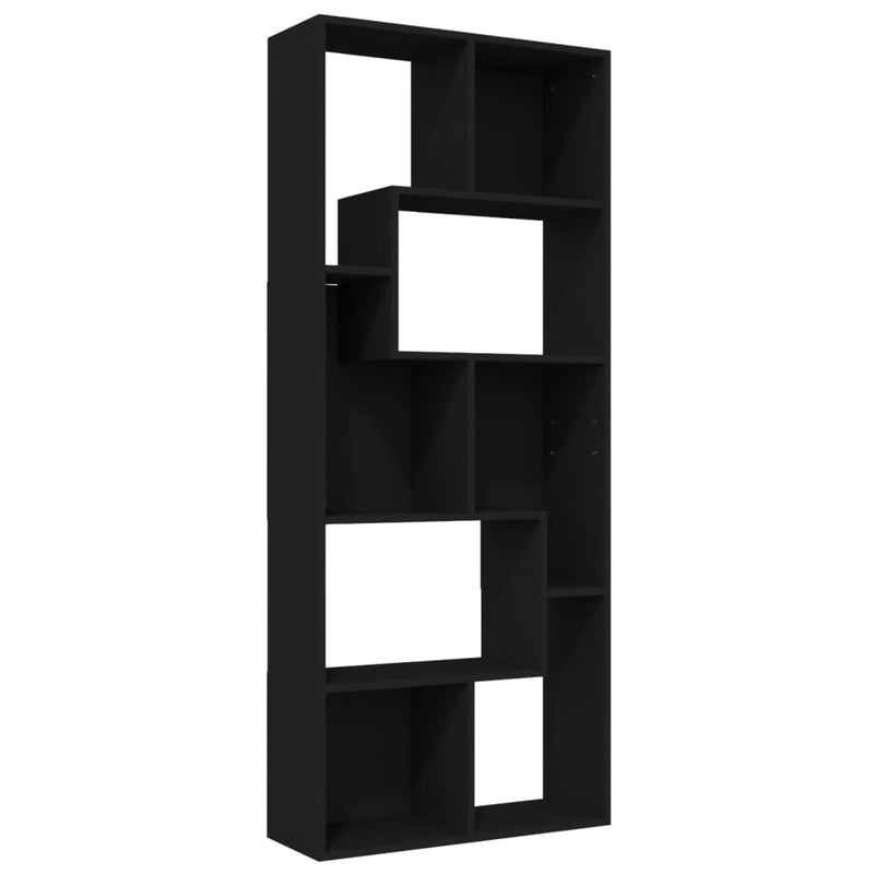 Modern Wooden Tall Open Bookcase Book Storage Cabinet Shelving Storage Display