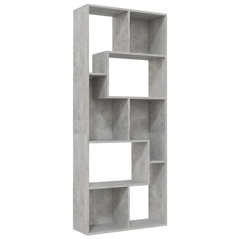 Modern Wooden Tall Open Bookcase Book Storage Cabinet Shelving Storage Display