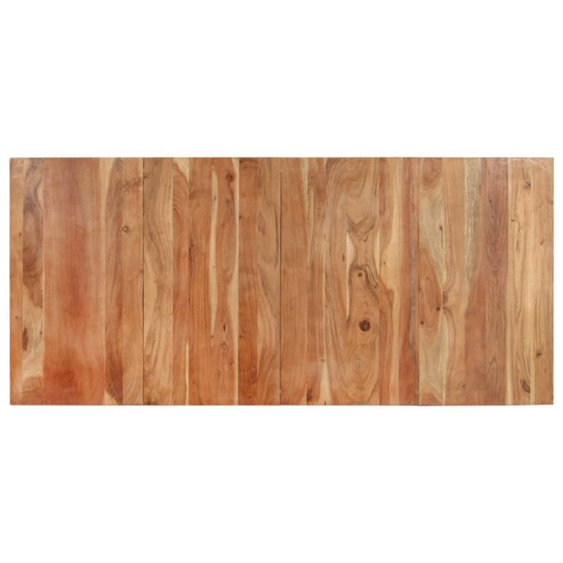 Dining Table 200x90x76 cm Solid Acacia Wood