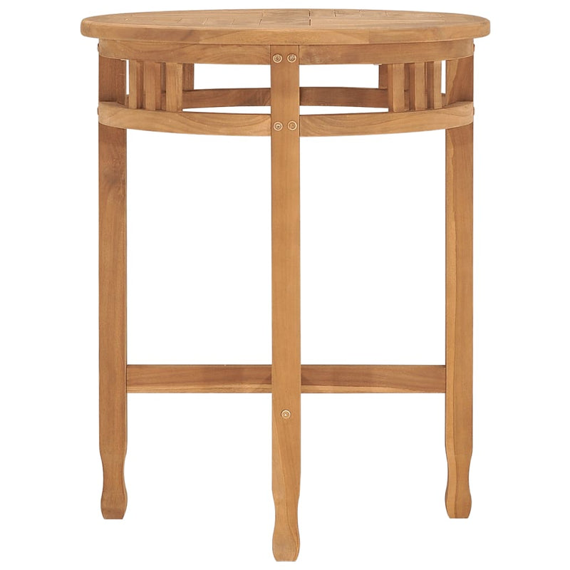 Bistro Table Ø60x75.5 cm Solid Teak Wood