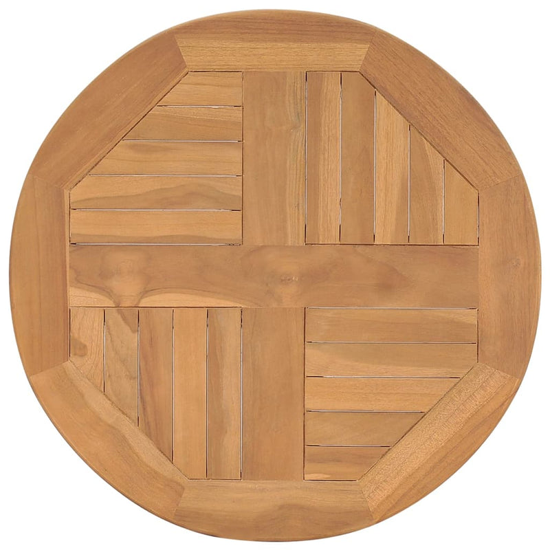 Bistro Table Ø60x75.5 cm Solid Teak Wood