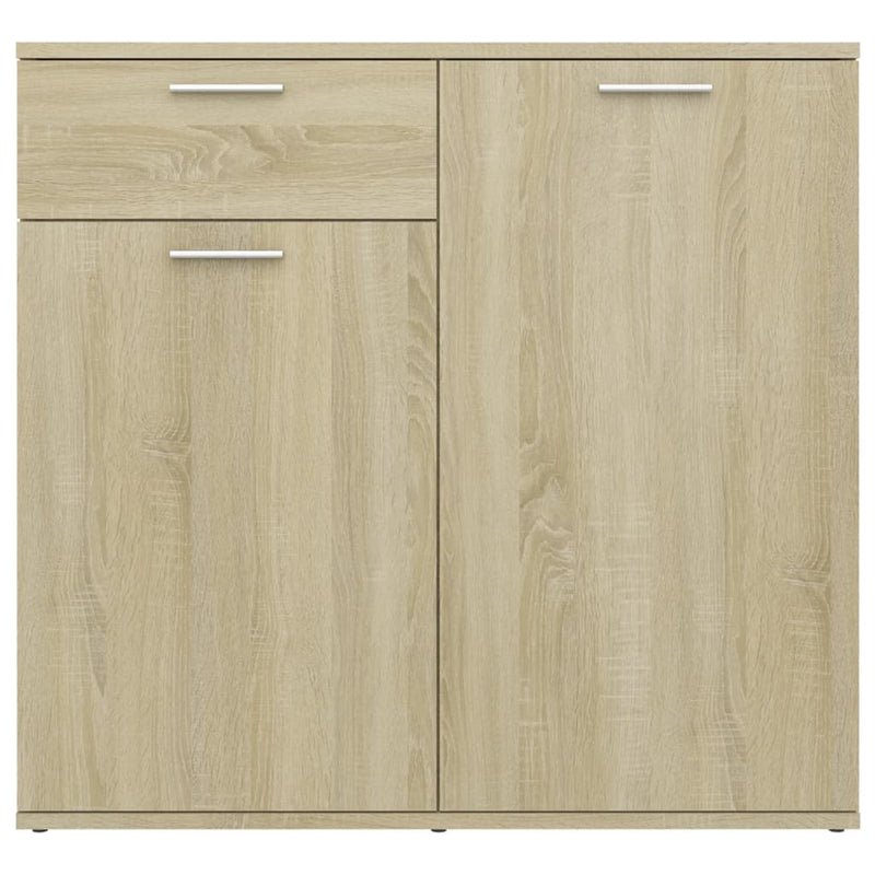 Sideboard Sonoma Oak 80x36x75 cm Engineered Wood