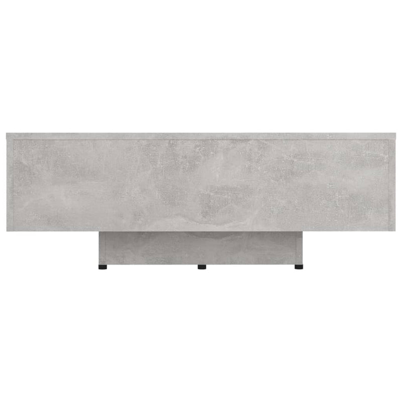 Coffee Table Concrete Grey 85x55x31 cm Engineered Wood