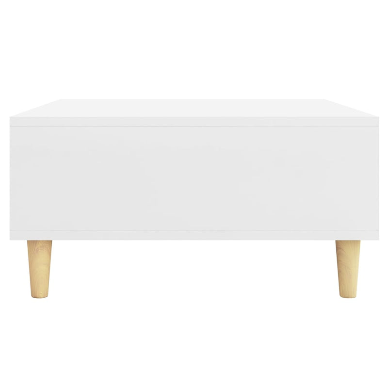 Coffee Table White 60x60x30 cm Engineered Wood