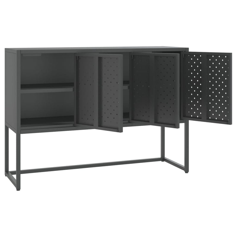 Sideboard Anthracite 105x35x75 cm Steel