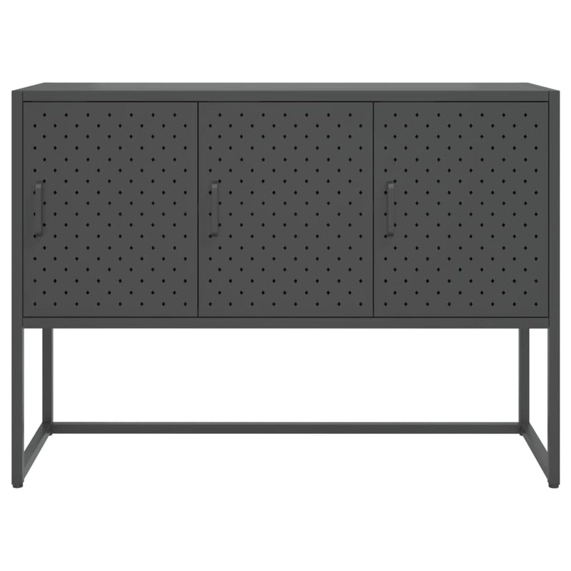 Sideboard Anthracite 105x35x75 cm Steel