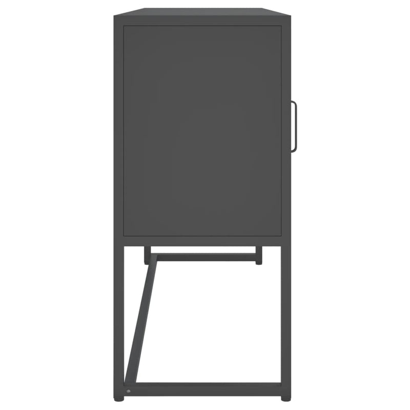 Sideboard Anthracite 105x35x75 cm Steel