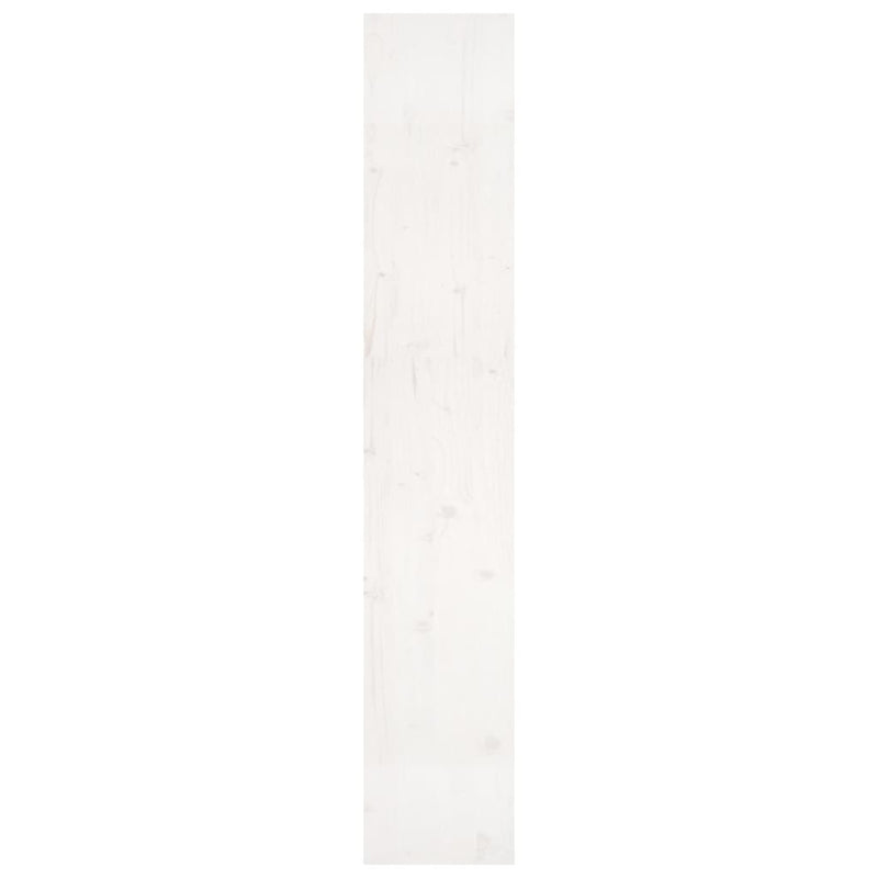 Book Cabinet/Room Divider White 80x30x167.4 cm Solid Wood Pine