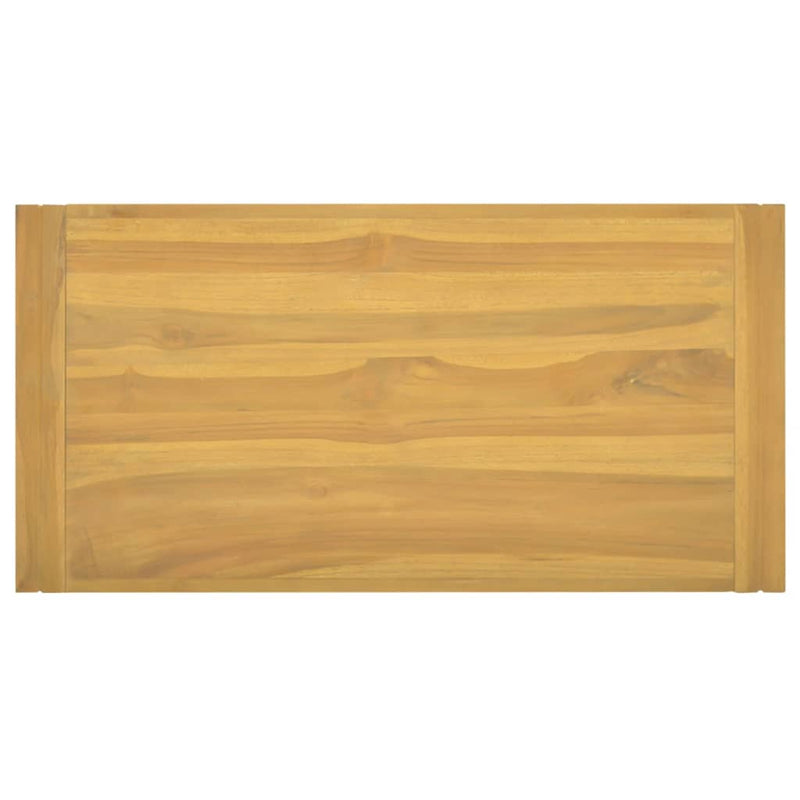 Wall-mounted Bathroom Cabinet 90x45x35 cm Solid Wood Teak