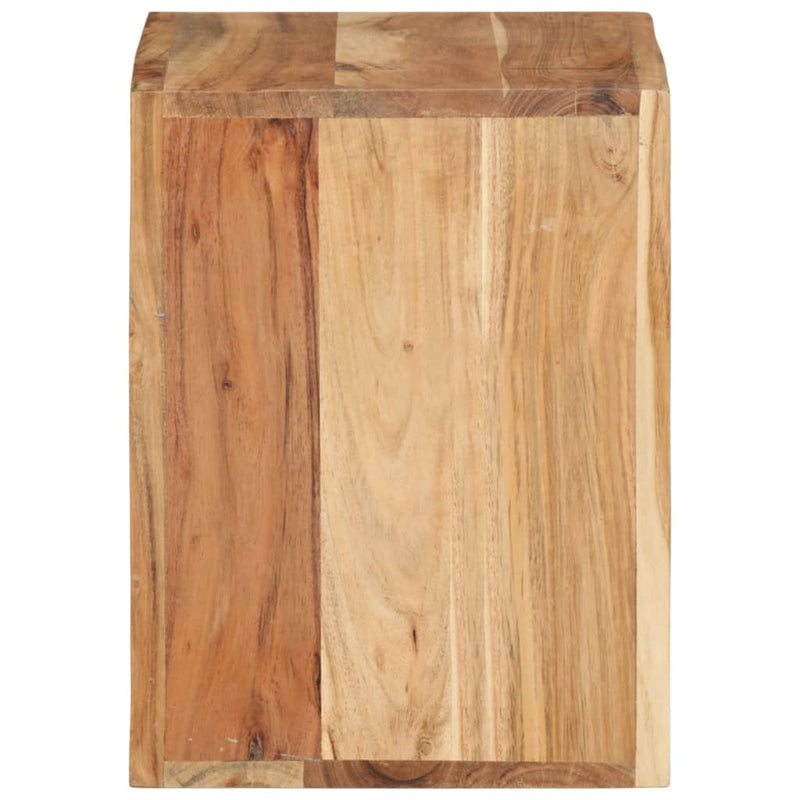 Stool 40x30x40 cm Solid Wood Acacia