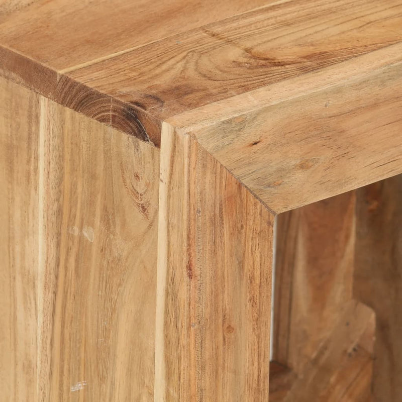 Stool 40x30x40 cm Solid Wood Acacia