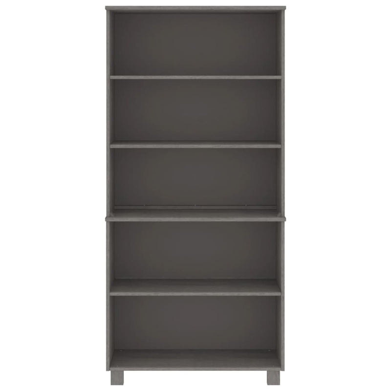 Highboard HAMAR Solid Wood Pine Light Grey