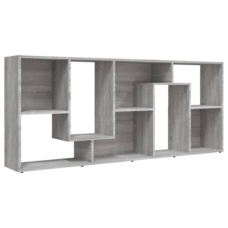 Modern Wooden Tall Open Bookcase Book Storage Cabinet Shelving Storage Display