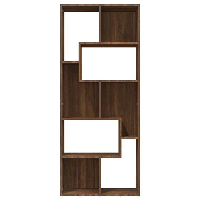 Modern Wooden Tall Open Bookcase Book Storage Cabinet Shelving Storage Display