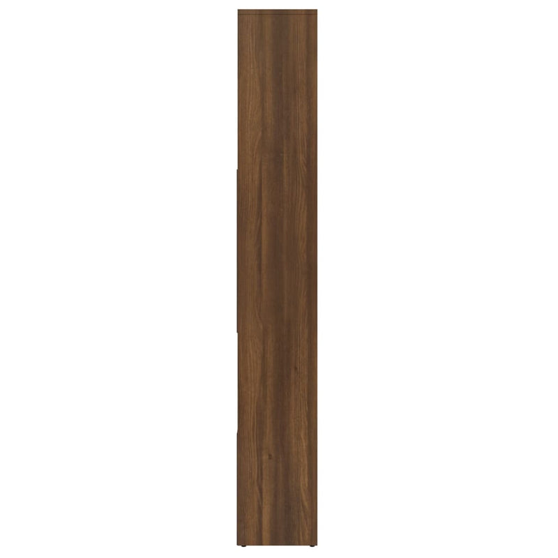 Modern Wooden Tall Open Bookcase Book Storage Cabinet Shelving Storage Display