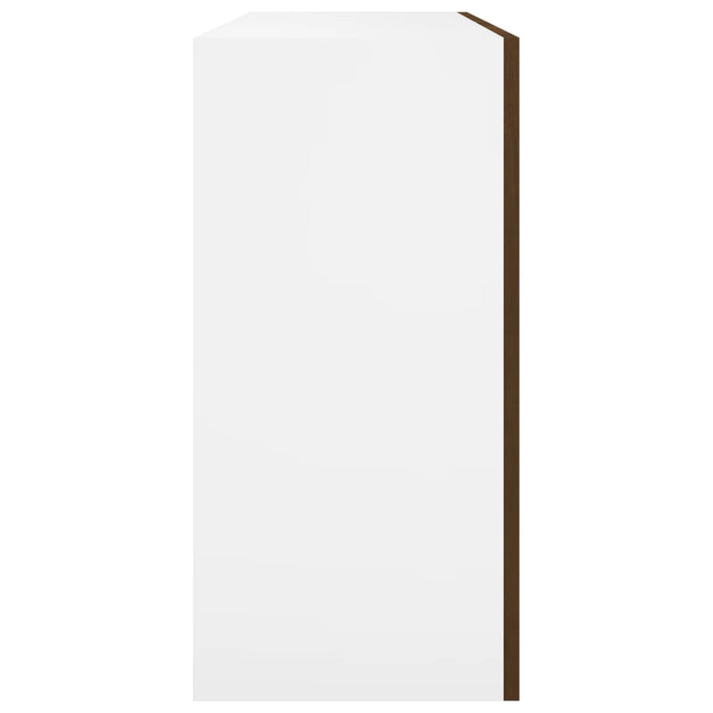 Modern Wooden Wall Mounted 2 Door Kitchen Storage Cabinet Unit