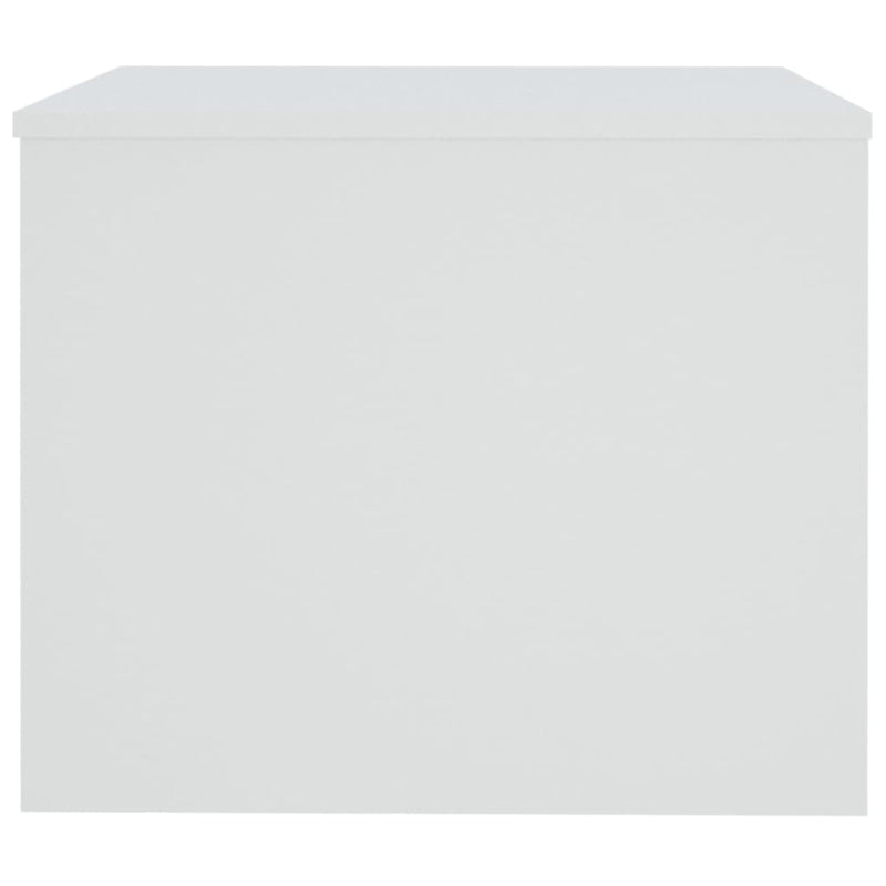 Coffee Table White 80x50x40 cm Engineered Wood