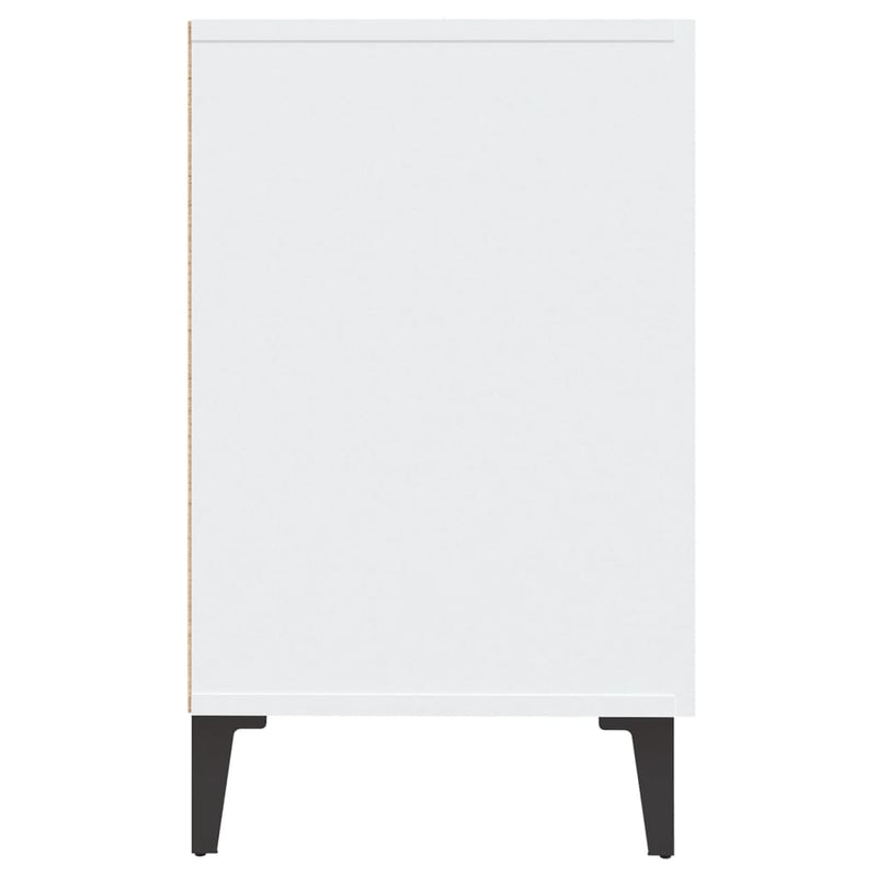 Modern Wooden Sideboard Storage Cabinet Unit With 2 Doors & 2 Drawers Wood