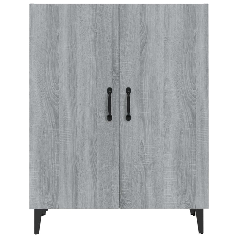 Modern Wooden 2 Door Home Sideboard Storage Cabinet Wood Dining Room Unit