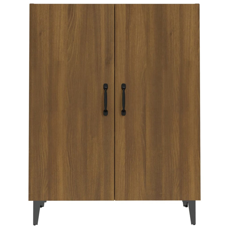 Modern Wooden 2 Door Home Sideboard Storage Cabinet Wood Dining Room Unit