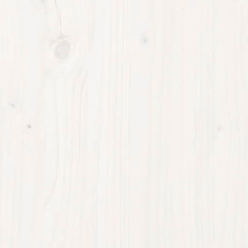 Bed Headboard White 178x3x80.5 cm Solid Wood Pine