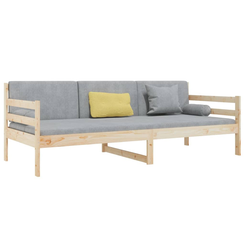 Day Bed without Mattress 80x200cm Solid Wood Pine