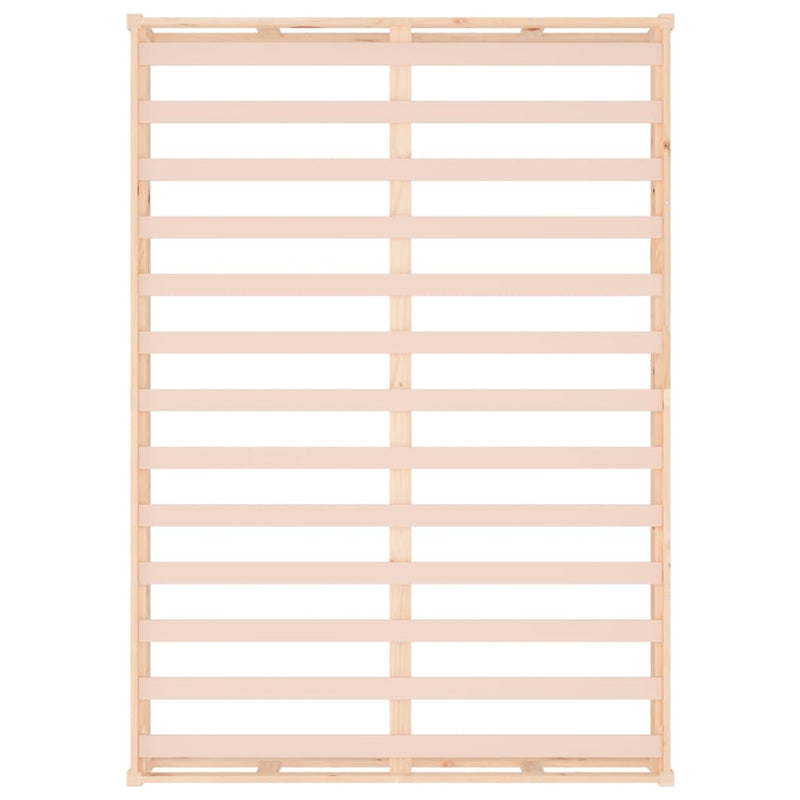 Bed Frame without Mattress 200x200 cm Solid Wood