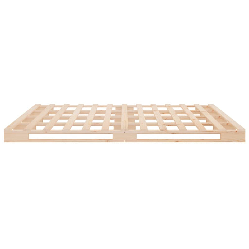 Pallet Bed without Mattress 200x200 cm Solid Wood