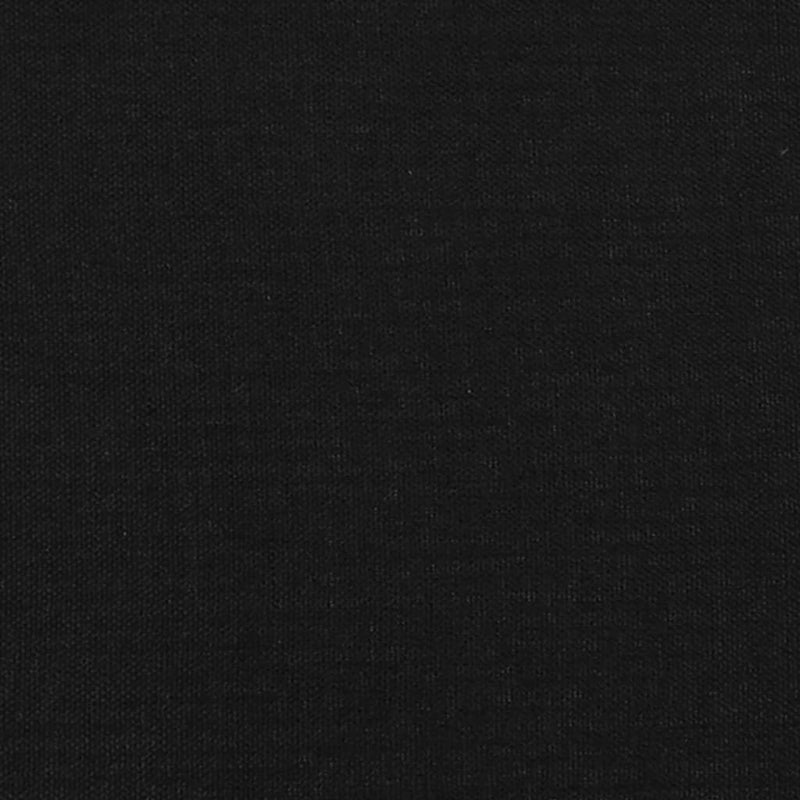 Bed Frame without Mattress Black 90x190 cm Single Single Fabric