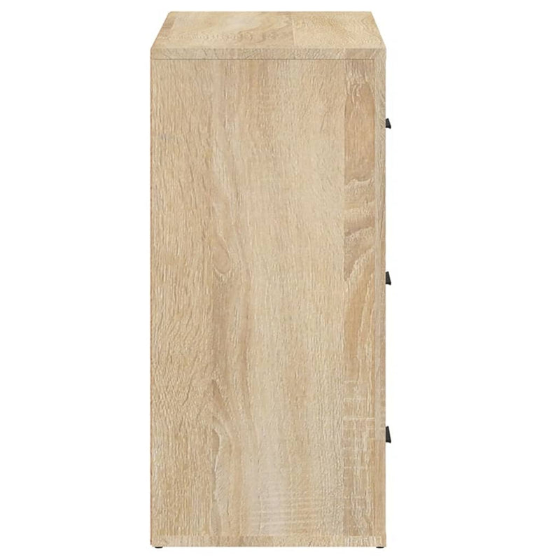 Sideboard Sonoma Oak 80x33x70 cm Engineered Wood