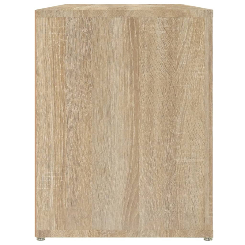Shoe Rack Sonoma Oak 100x35x45 cm Engineered Wood