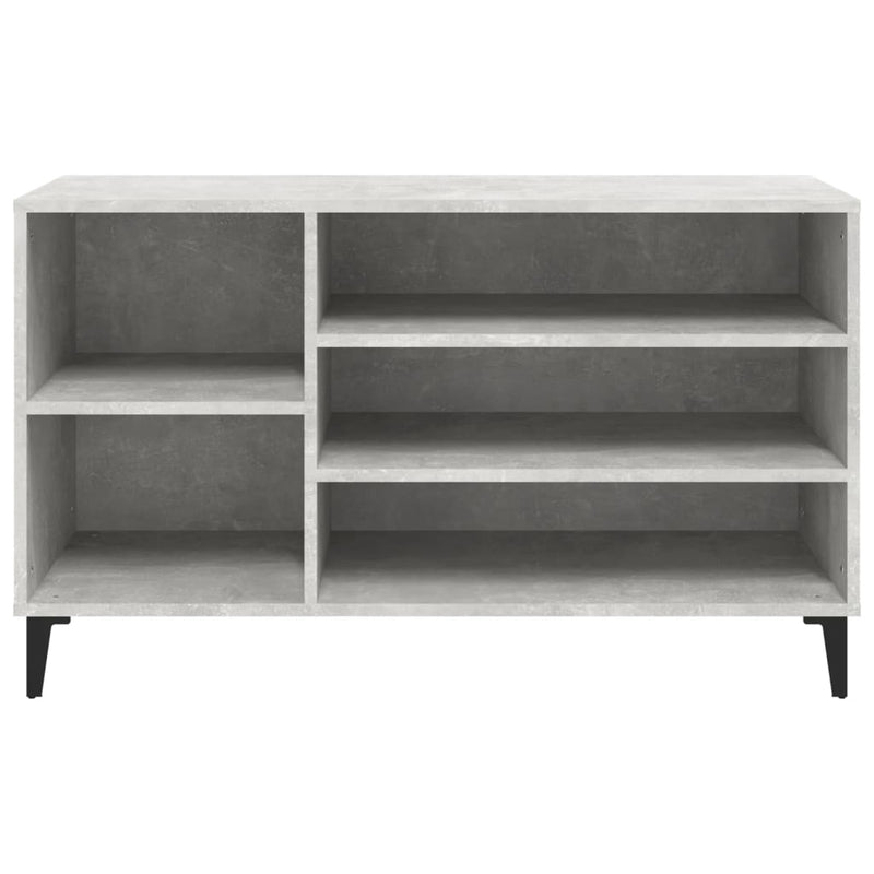 Modern Wooden Hallway Shoe Storage Cabinet Unit Organiser With Open Shelves