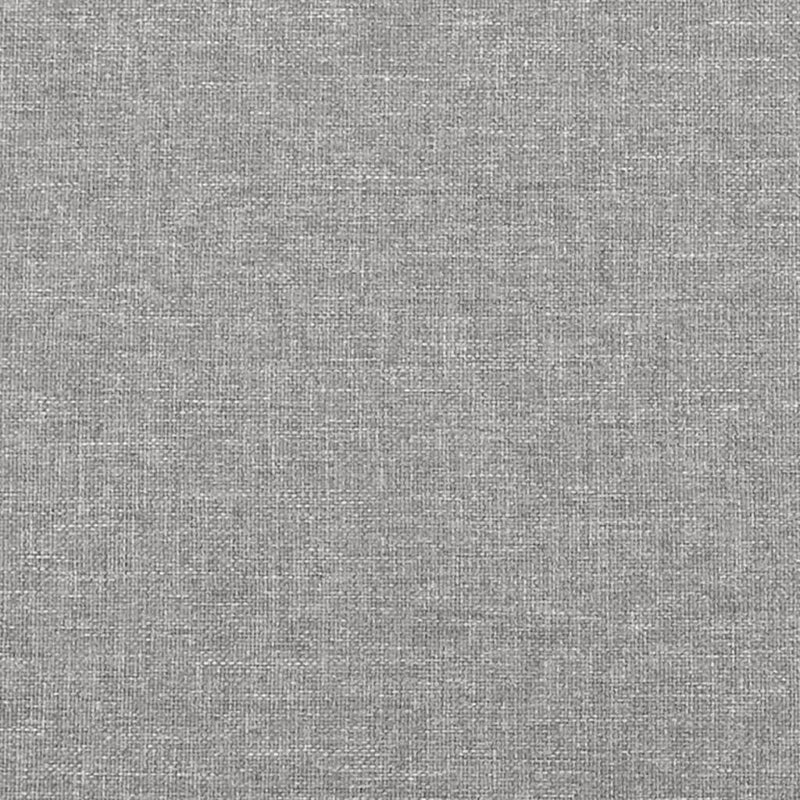 Bed Frame without Mattress Light Grey Single Fabric (UK/IE/FI/NO only)