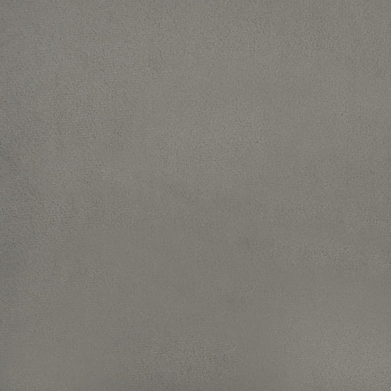 Bed Frame without Mattress Light Grey Single Velvet (UK/IE/FI/NO only)