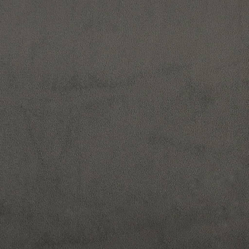 Bed Frame without Mattress Dark Grey Super King Velvet (UK/IE/FI/NO only)