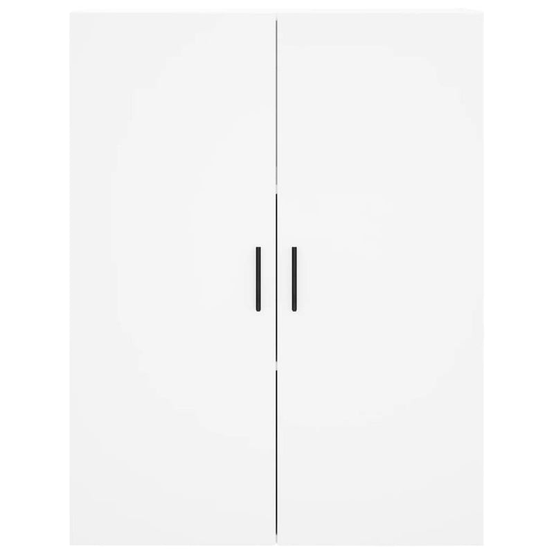 Wall Mounted Cabinets 2 pcs White 69.5x34x90 cm